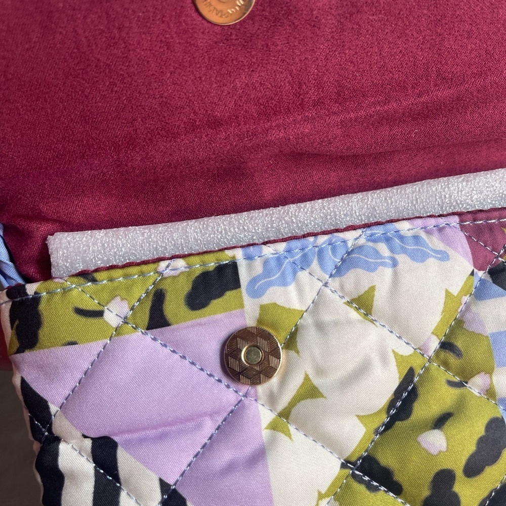 NWOT Paper Source Multi Color Fabric Tablet or Computer Sleeve. - Picture 4 of 8